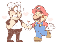 Crossover Mario y Peppino