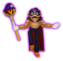 El Waluigi creido todo poderoso que realmente da miedo su poder.