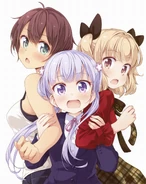 NewGame!Volume4CoverArt.jpg (1.15 MB) Front cover colors. Art by Shotaro Tokuno.