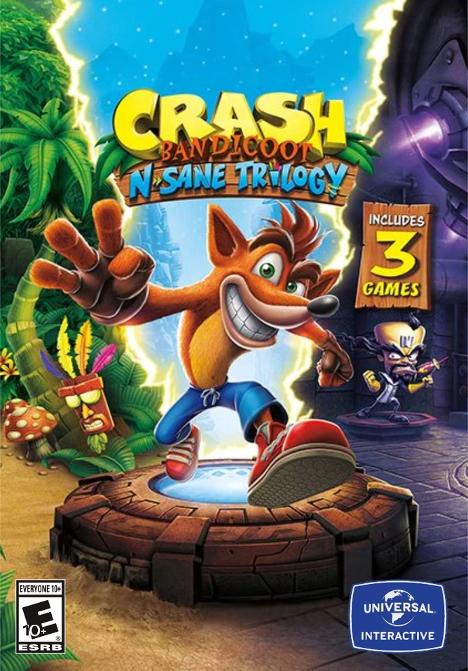 crash bandicoot 1998