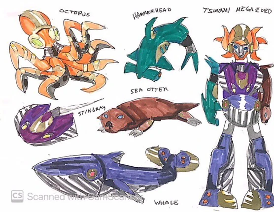 Power Rangers-Sea Creature Force | New ideas by Matt Weaver Wiki | Fandom