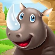 A-cheerful-rhinoceros