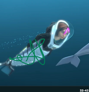 FOUNTNE AS MERMAID 