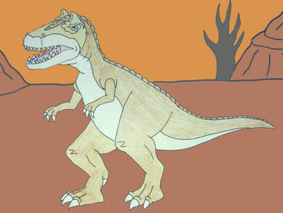 Lbt allosaurus my version by animedino1 db7afy6-fullview