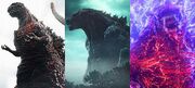 Toho's New Godzilla's