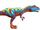 Allo Allosaurus-splash and bubbles prehistoric