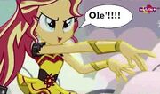 Flamenco-shimmer egirls tiff-ole!