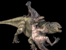 Deinonychus attack