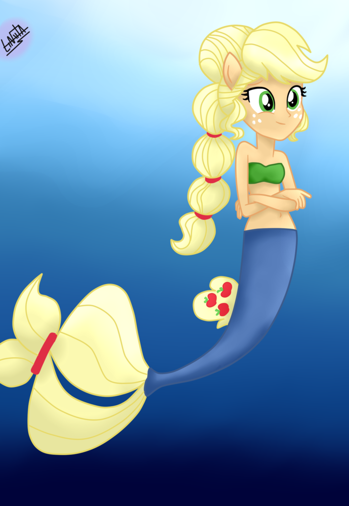Applejack e girls mermaid tails quotes sampler 1 New ideas by