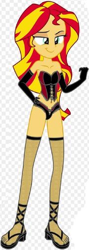 Season 3 egirls sunset-mlp-eg-sunset-shimmer-bikini