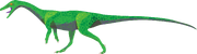 Coelophysis illustration by Ritterbush.svg