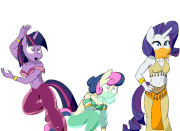 Mlp-cutie mark dancers-genies1