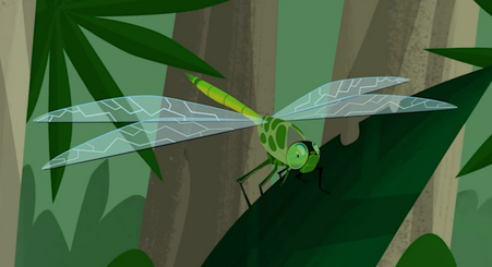 Great Emerald Pondhawk