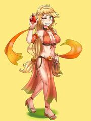 Applejack belly-dancer-eg1