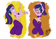 Twilight belly-twins