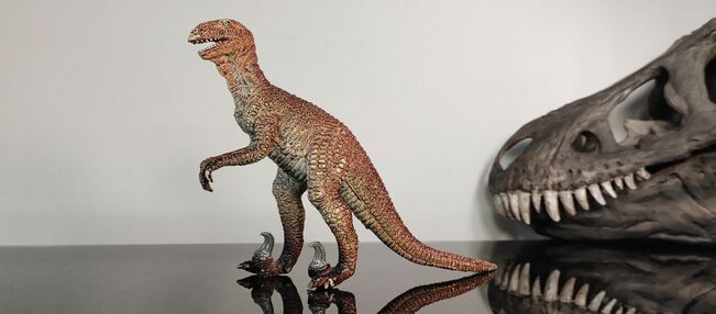 Solid rubber dromaeosaurus-aa1