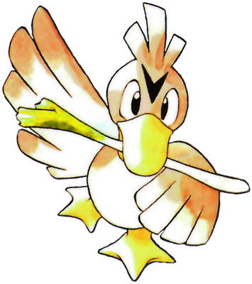 Pokemon Square sticker Farfetch'd Farfetchd