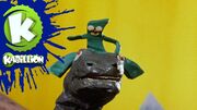 Gumby and brontosaur