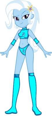 Pro Wrestler-lightblue Trixie