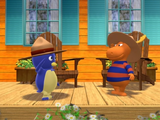 A Snow Fort tale-the backyardigans and you