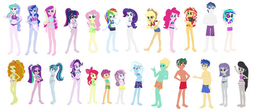 Equestria girls swimsuits sale