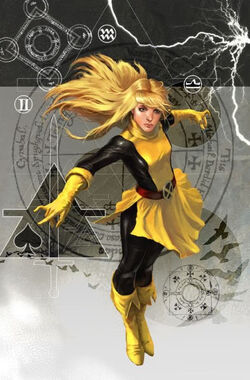 Character sketch for Magik from New Mutants Forever, in Todd
