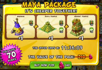 Mayan package deal