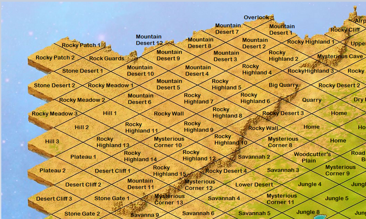 Northwest Quadrant Map