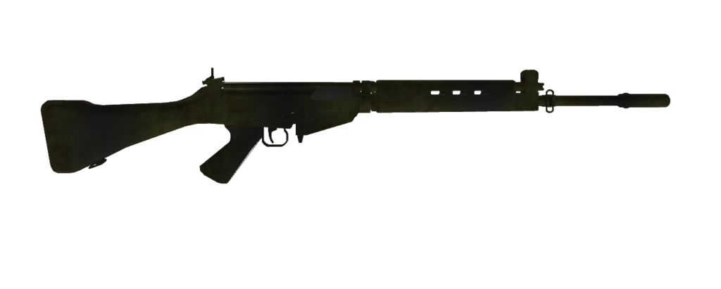 South African Imported Vektor Rifle R1 South Rhodesian Bush War FN FAL ...