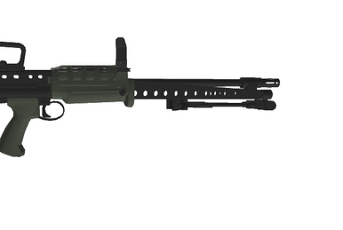 Enfield L86 LSW (Light Support Weapon) Light Machine Gun (LMG)