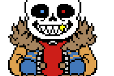 Fatal Virus Sans Undertale Au Fanon Wiki Fandom - Fatal Virus Sans Png,Sans  Sprite Png - free transparent png images 