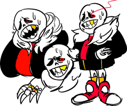 underfell sans by Shuru on Newgrounds