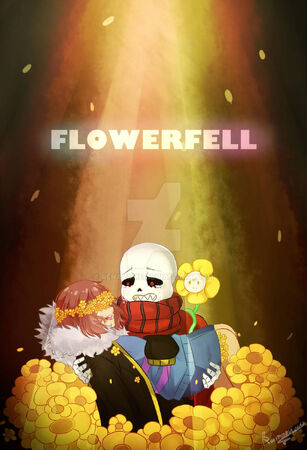 Undertale x Male Reader - FlowerFell! Sans x Male Reader