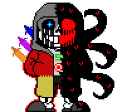 Download Undertale Character Fictional Figurine Au Ink HQ PNG Image