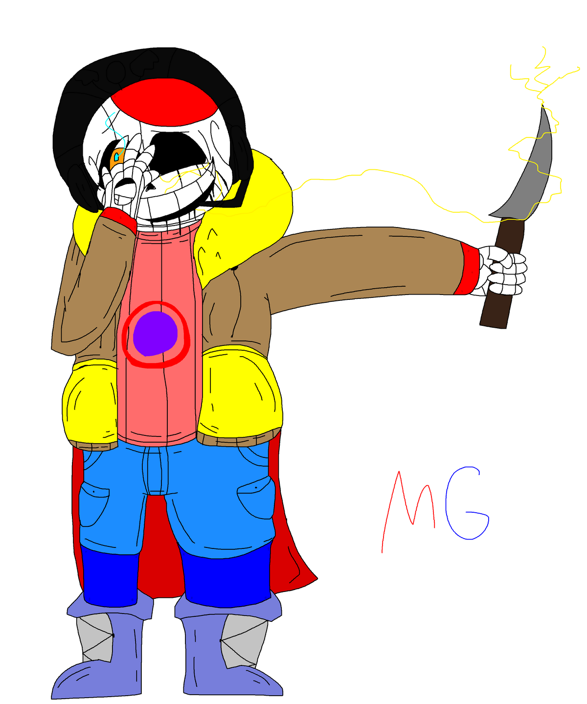 Killer! Sans by AMegaloSans on DeviantArt