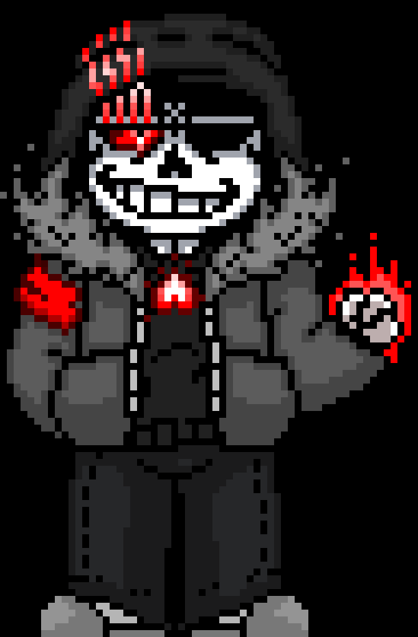 Killer Sans ad Horror Sans Battle Sprites Revamp by