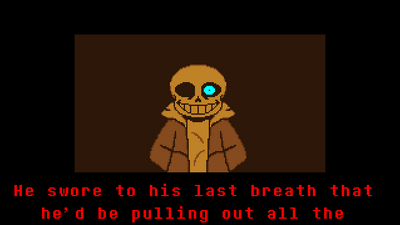 SANS FINALE  Sans Multiverse Undertale Fangame 