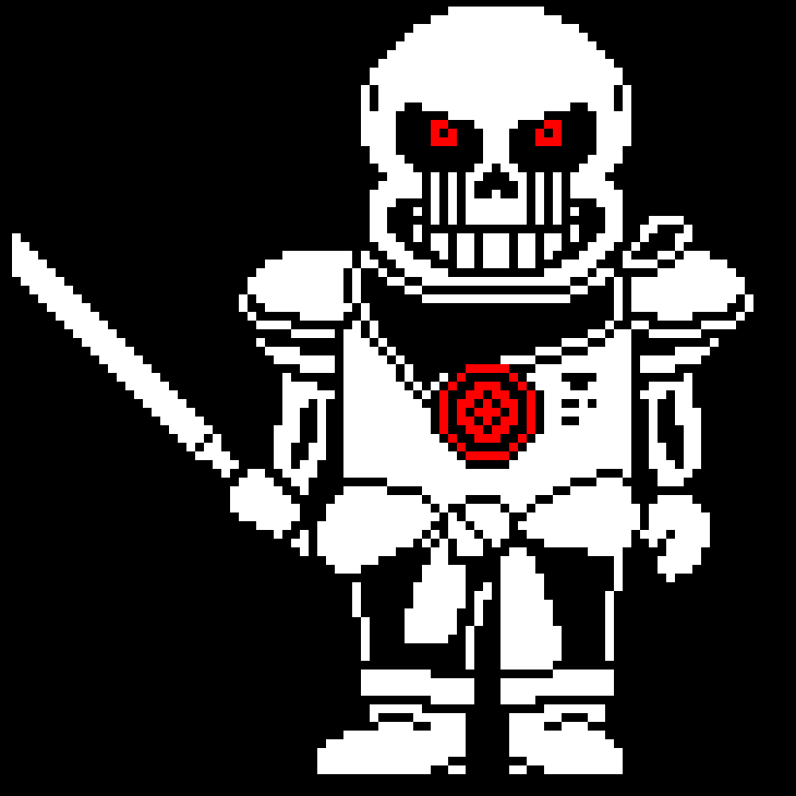 Killer Sans Face - Sans Battle Sprite Colored - 420x340 PNG Download -  PNGkit