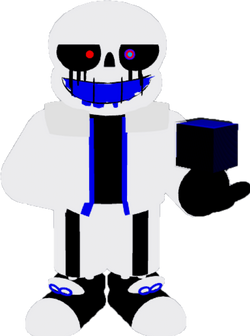 Nightmare Sans Minecraft Skin Passive