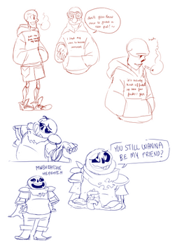 skelaholic — satisfiedskye: Many sans aus list: undertale