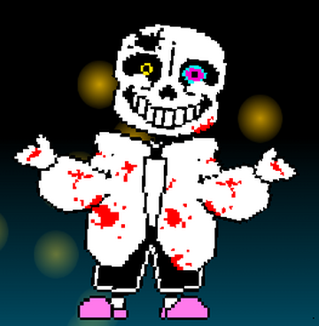 sans minecraft pixel art(i think i made the width 1 pixel short i