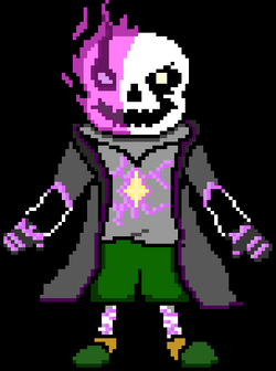 flame epic!sans phase 1 and phase 2/nightmare mode. my oc : r/UndertaleAU