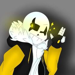 I updated my Sans OC's Wiki page and added his lore and AU lore ! :  r/UndertaleAU
