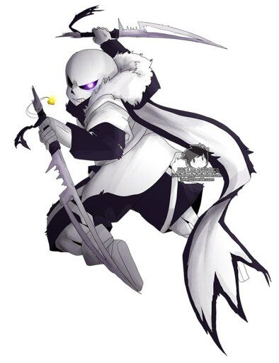 Undertale Au Fanon Wiki - Reaper Sans, HD Png Download - vhv