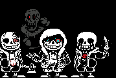 POV: error takes the mad time trio (+ insanity sans) to the au