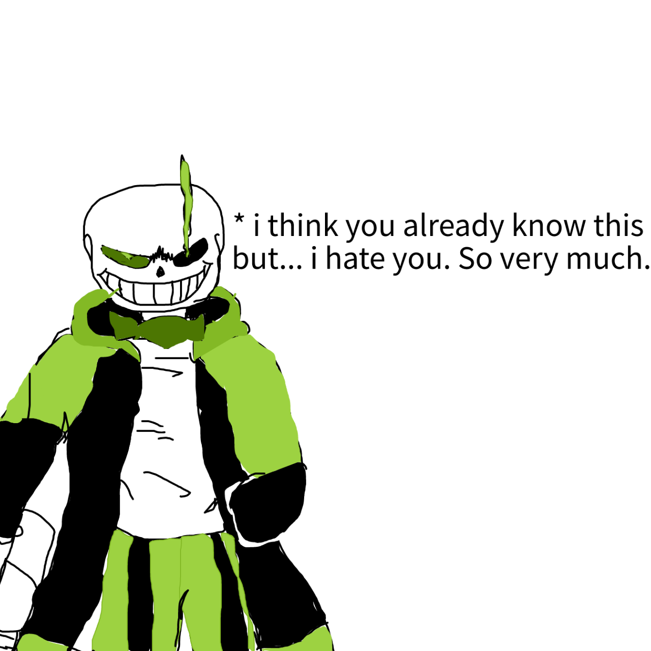 I made this cause I thought normal sans was too easy : r/Undertale