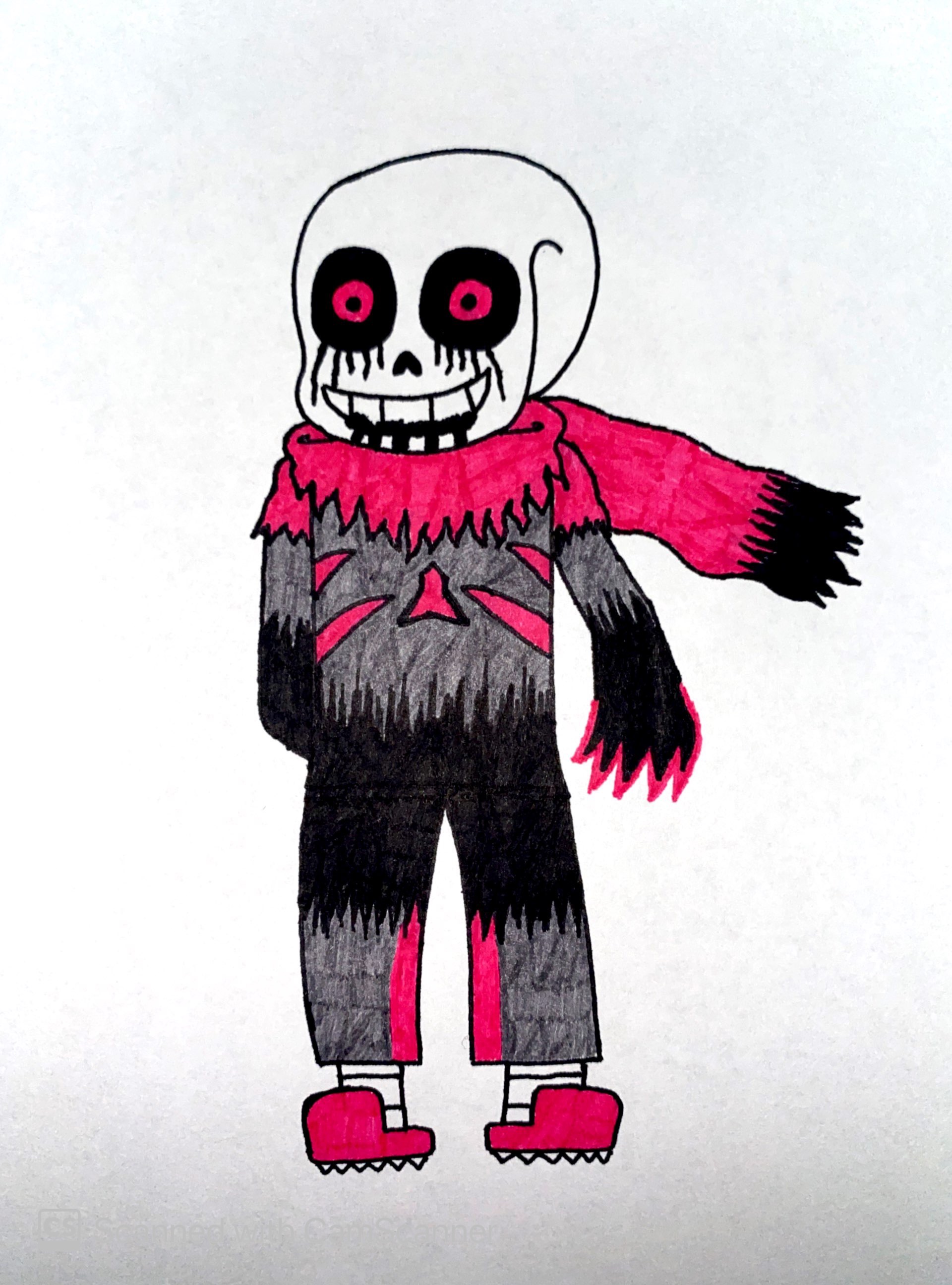 Psycho Sans New Undertale Fanon Au Wiki Fandom