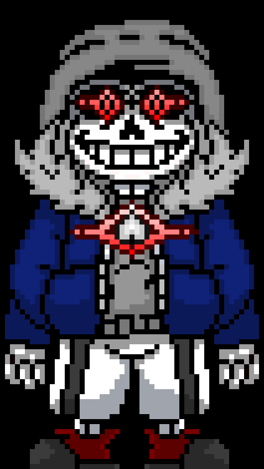 Download Melting Killertale & Dusttale Sans - Undertale Sans Pixel Grid PNG  Image with No Backgroud - PNGkey.com : r/Undertale