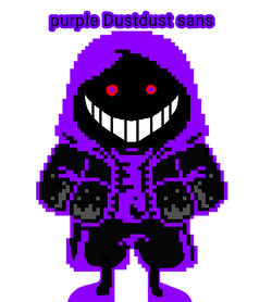 Purple Dustdust Sans, New Undertale Fanon AU Wiki