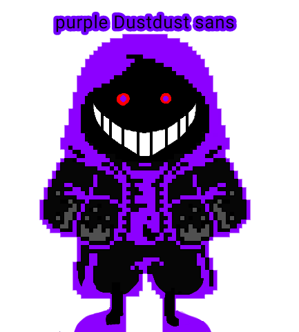 Purple Dustdust Sans, New Undertale Fanon AU Wiki
